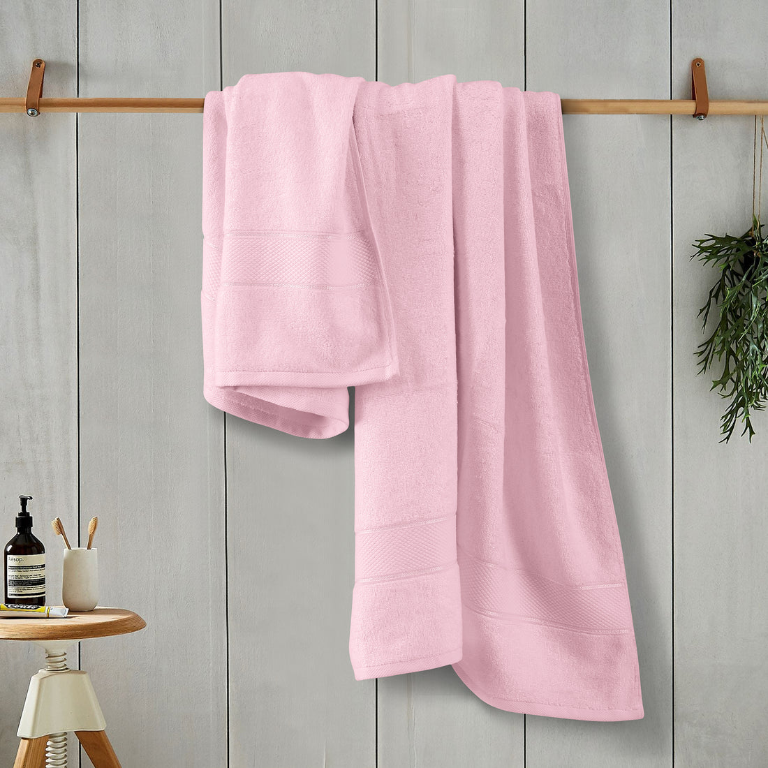 Peach - Bamboo Bath Towel