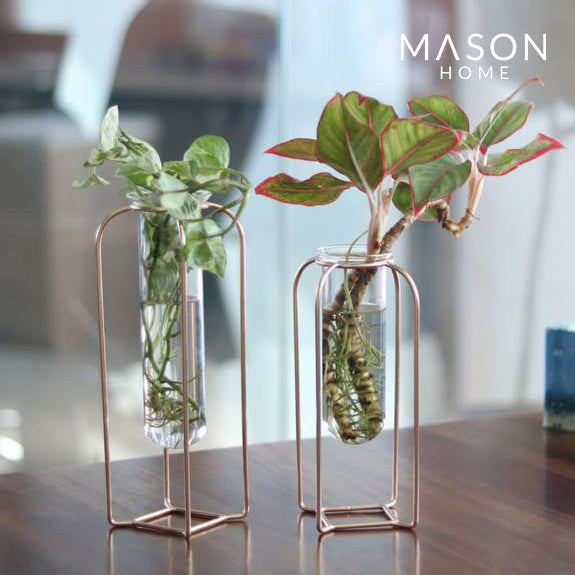 Morocco Test Tube Holders Rose Gold