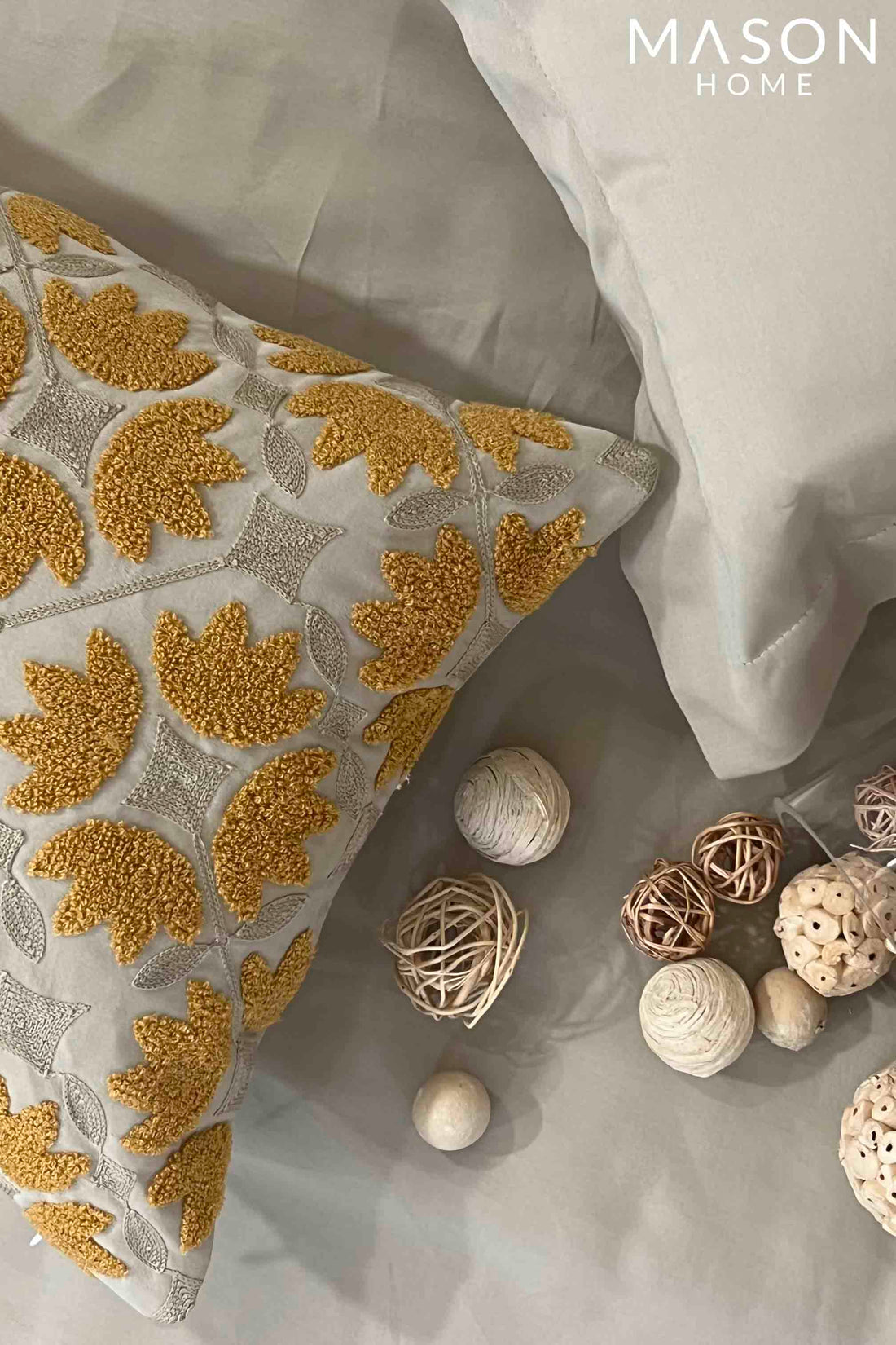 Mariana Beige Treasure Bedsheet