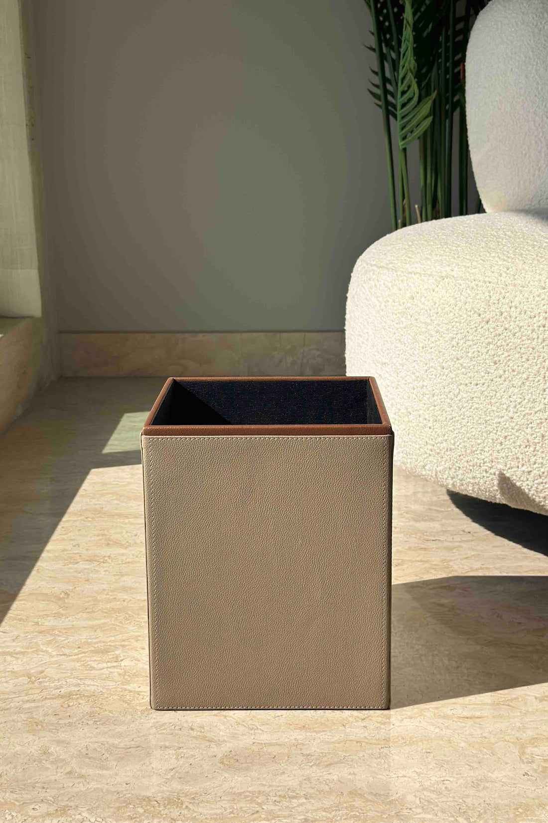 Naples Taupe Dustbin