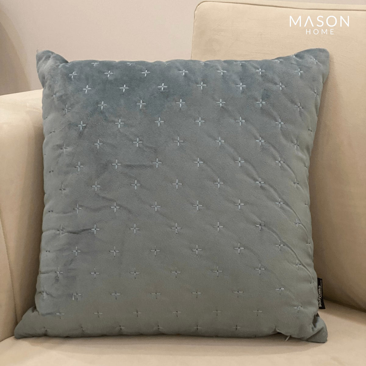 Sparkle Cushion - Powder Blue