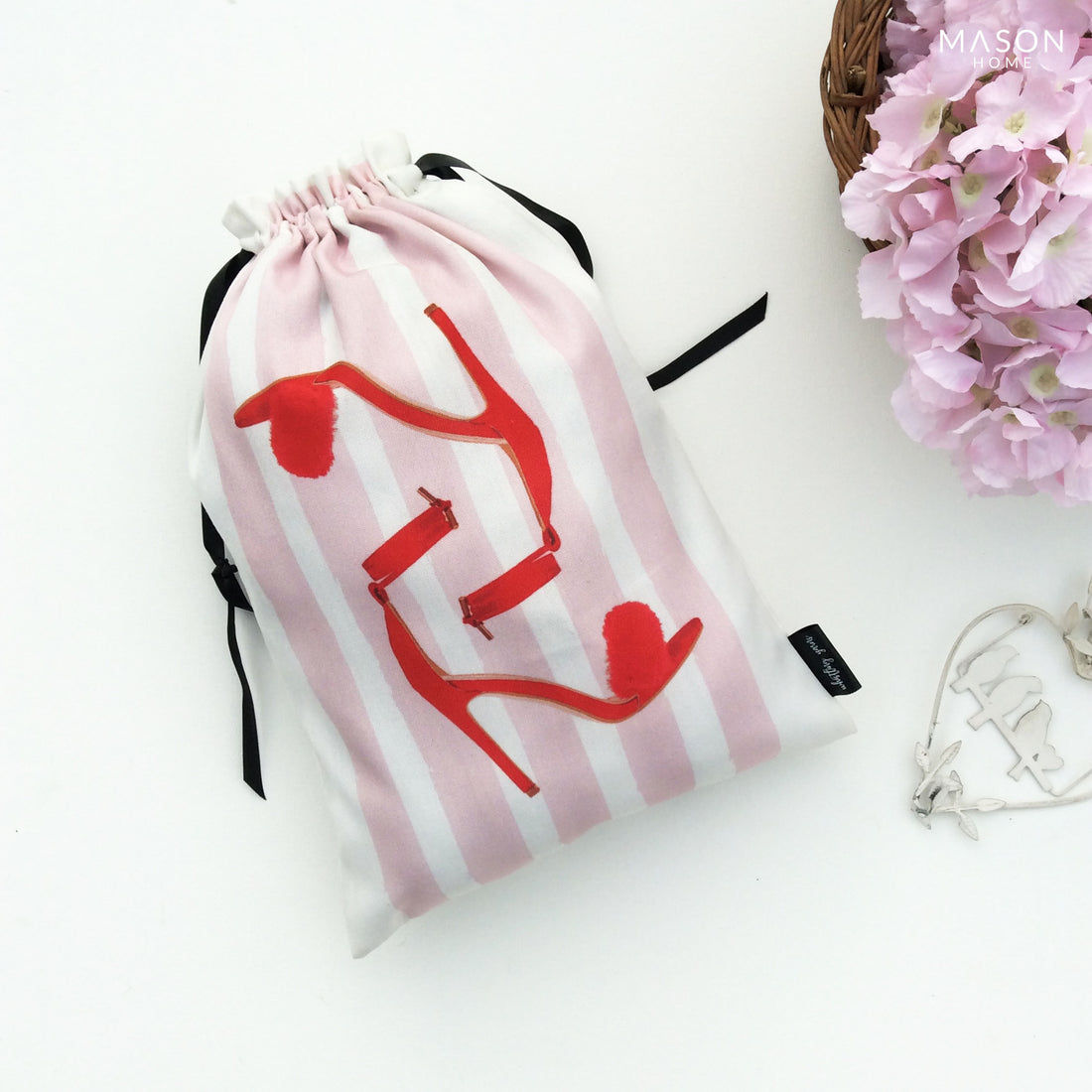 Women’s Shoe Bags - Retro Blush - Pack Of 3