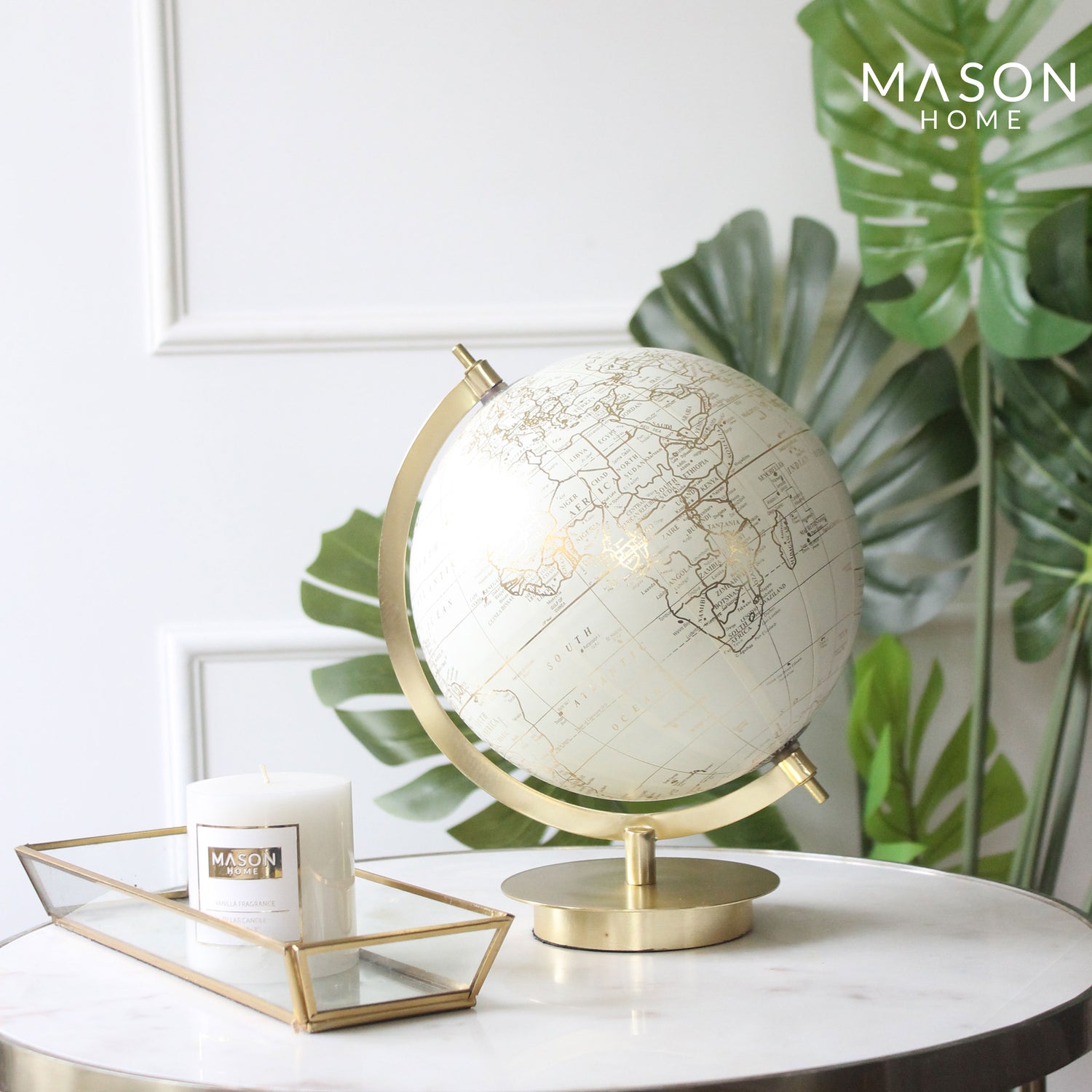 FINN GLOBE WHITE - Mason Home by Amarsons - Lifestyle &amp; Decor