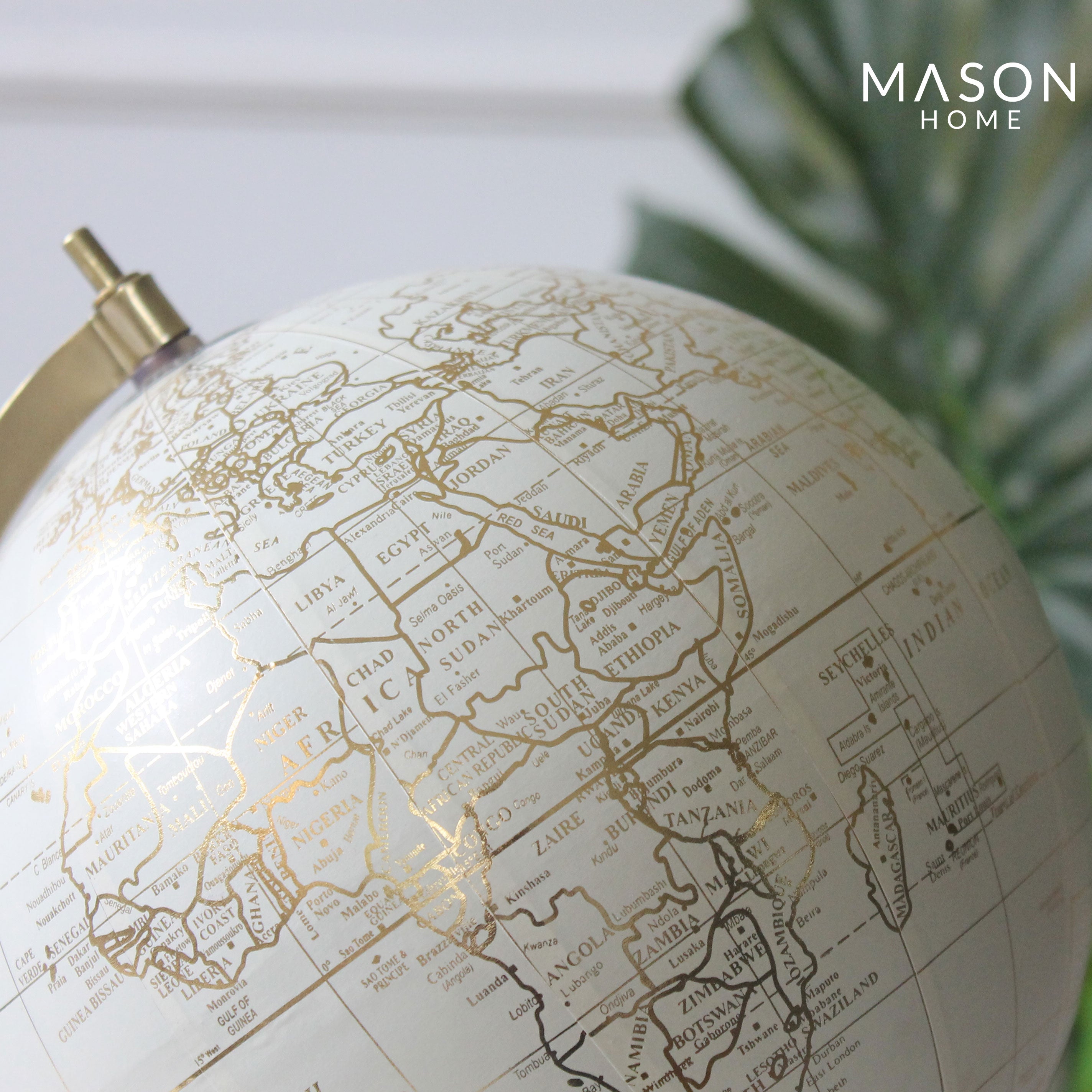 FINN GLOBE WHITE - Mason Home by Amarsons - Lifestyle &amp; Decor